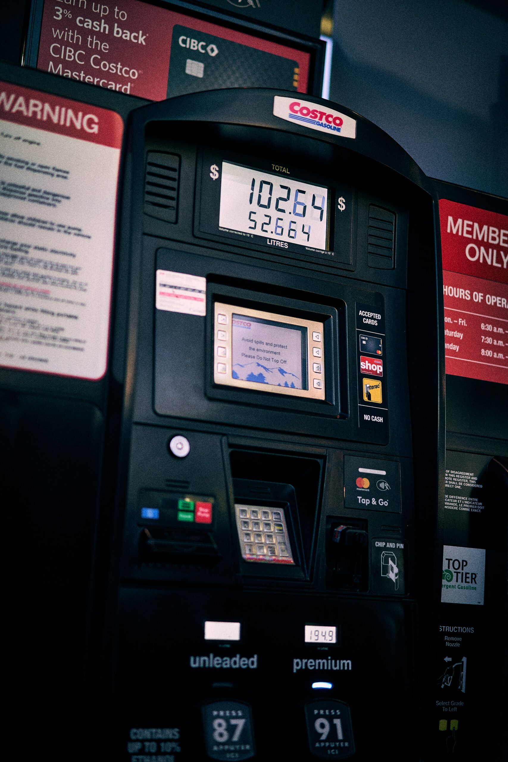 fuel pump at truck stop representing best fuel cards for owner operators