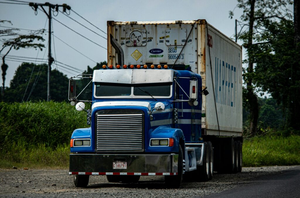 semi truck on the road representing owner operator salary and take home pay in 2026