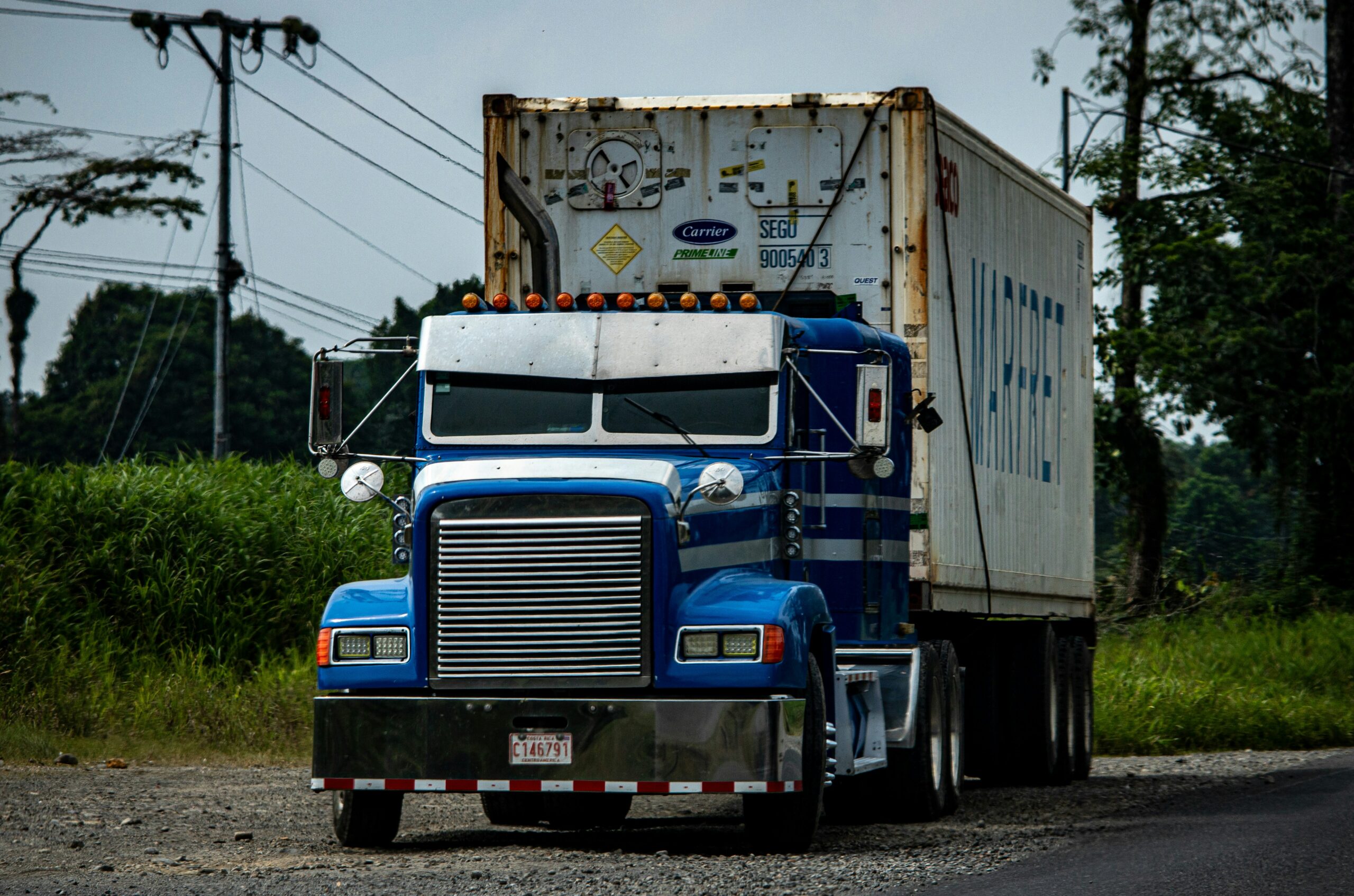 semi truck on the road representing owner operator salary and take home pay in 2026